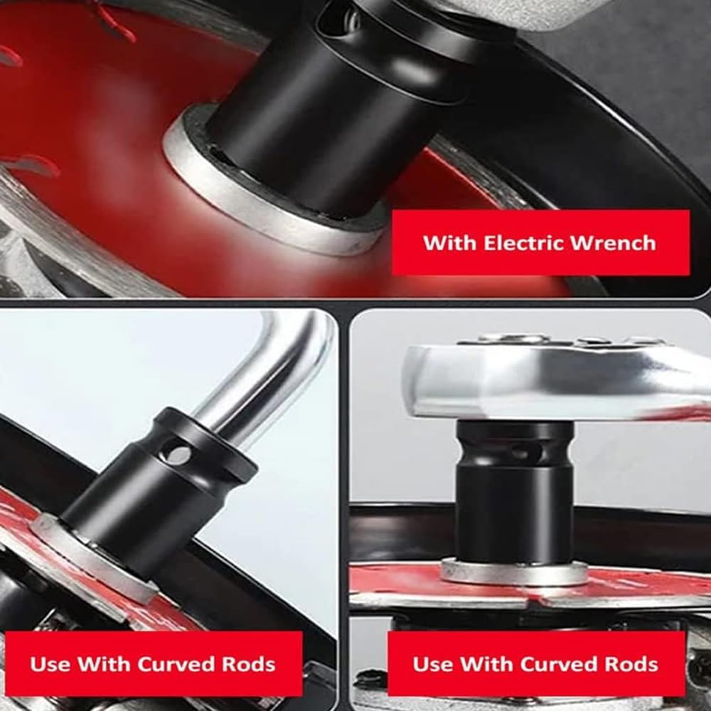 DACUAN Angle Grinder Socket Wrench,Pressure Plate Removal Thread Release Adapter, 2Pcs Universal Manual Electric Pressure Plate Removal Sleeve Wrench Car Repair Tool (3.85 * 2.4Cm)