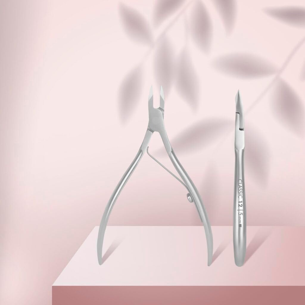 STALEKS PRO by Natury Nails Professional Cuticle Nippers, 5 Mm, Stainless Steel, Classic 12-5 image number 2