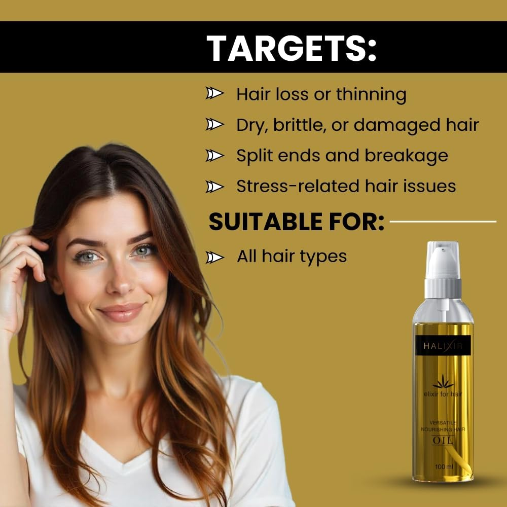 Halixir Versatile Nourishing Oil - 100Ml image number 4