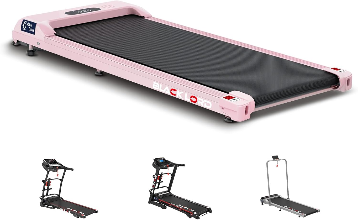 BLACK LORD Treadmill Electric Running Machine Workout Exercise 2.2/2.4/3.0/3.2/3.5/4.0/5.2HP Fitness Equipment Walking Jogging Trainer for Home Gym Office Commercial Series image number 5