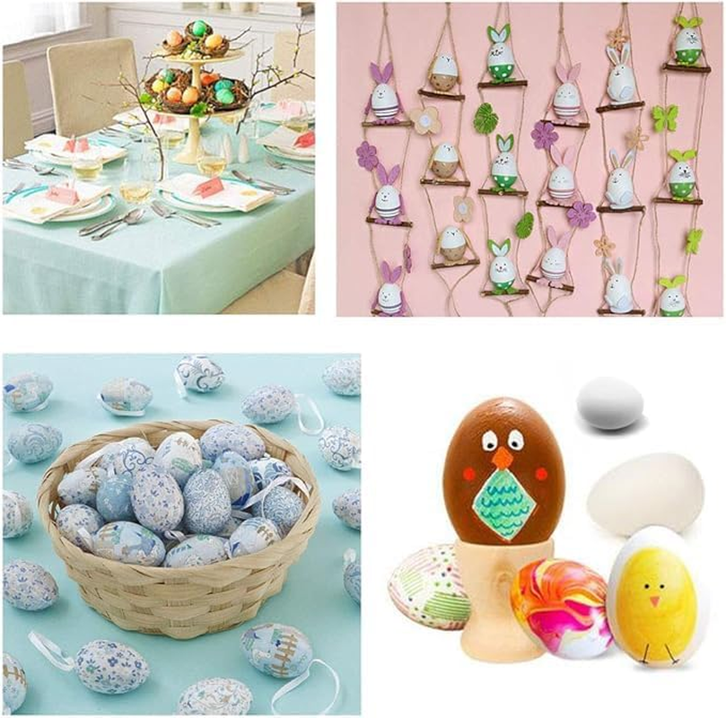 WEZCHUGHAOL 10 Fake Bird Eggs, Pigeons That Have Stopped Laying, Spotted Pigeons, Grey Parrots, and Wren Brother ，Easter Bird Eggs image number 1