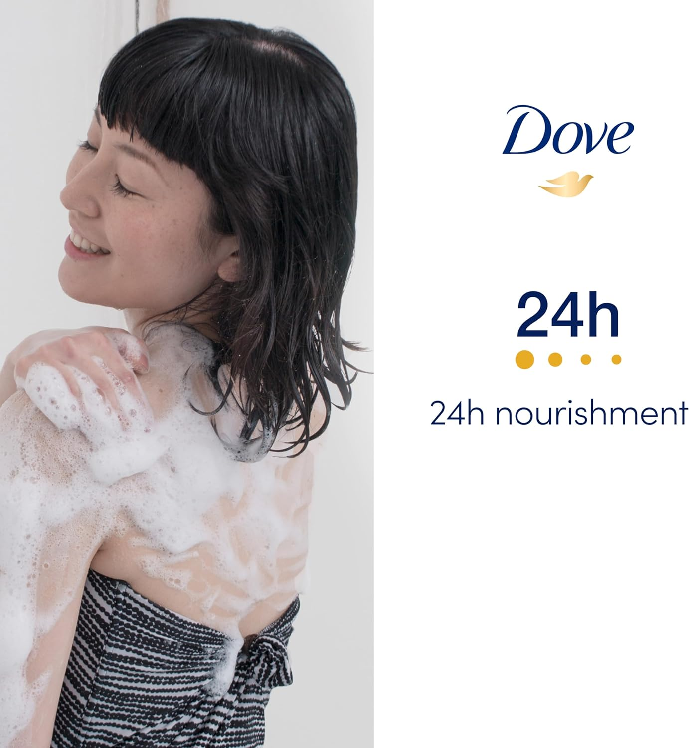 Dove Triple Moisturising Body Wash 1 L (Pack of 2)