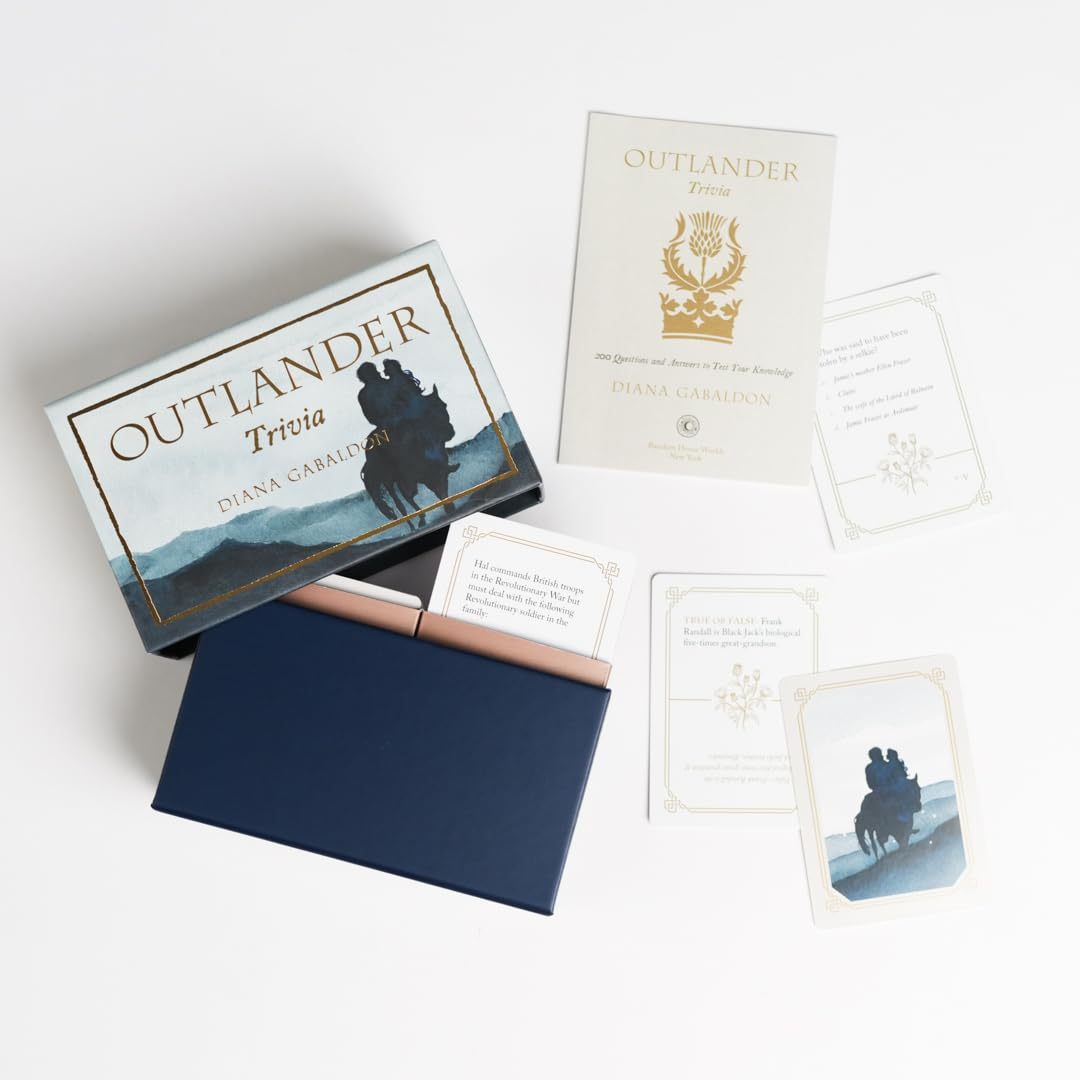Outlander Trivia: a Card Game: 200 Questions and Answers to Test Your Knowledge image number 1