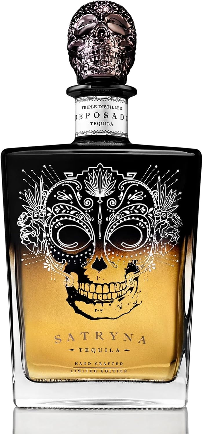 Satryna Triple Distilled Reposado Tequila 700Ml