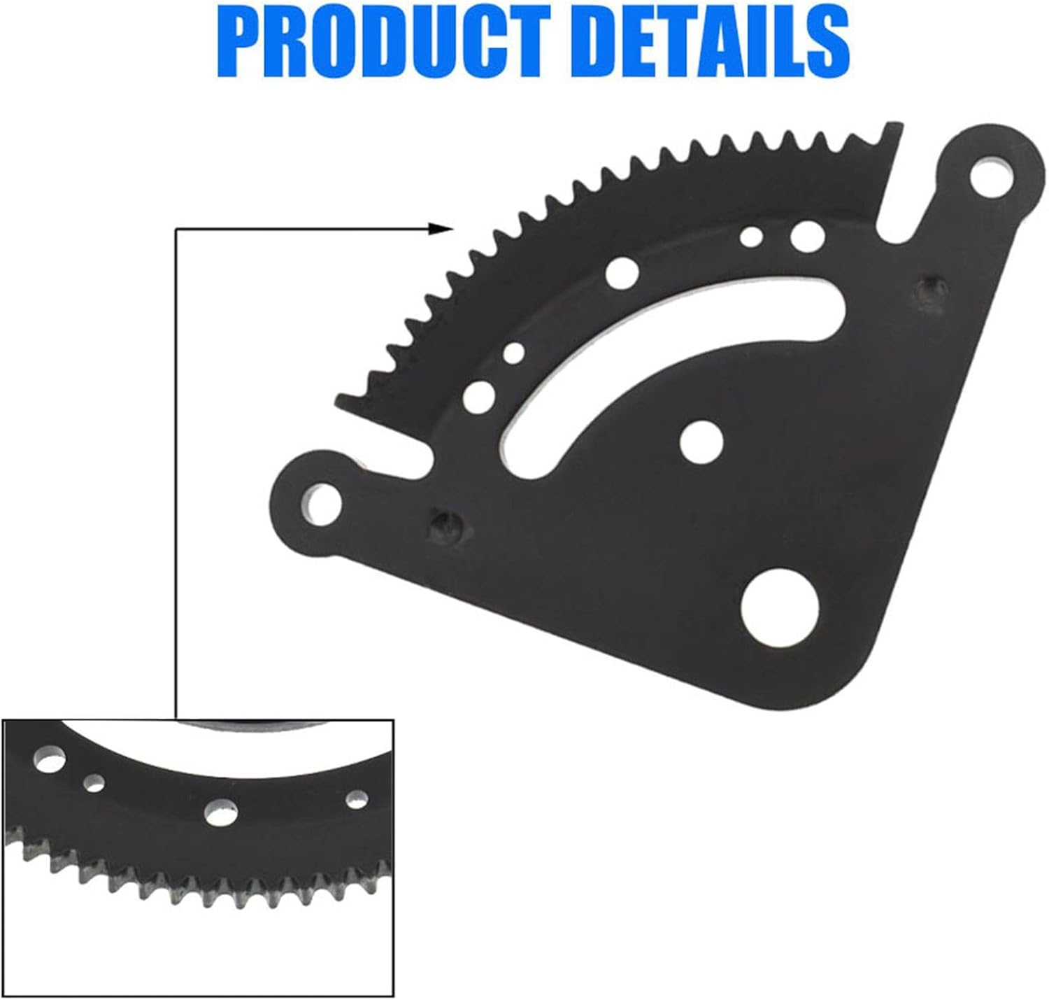 ALL-CARB Steering Sector & Pinion Gear W/Bushings Replacement for John Deere D130 D140 D150 D160 D170 image number 4