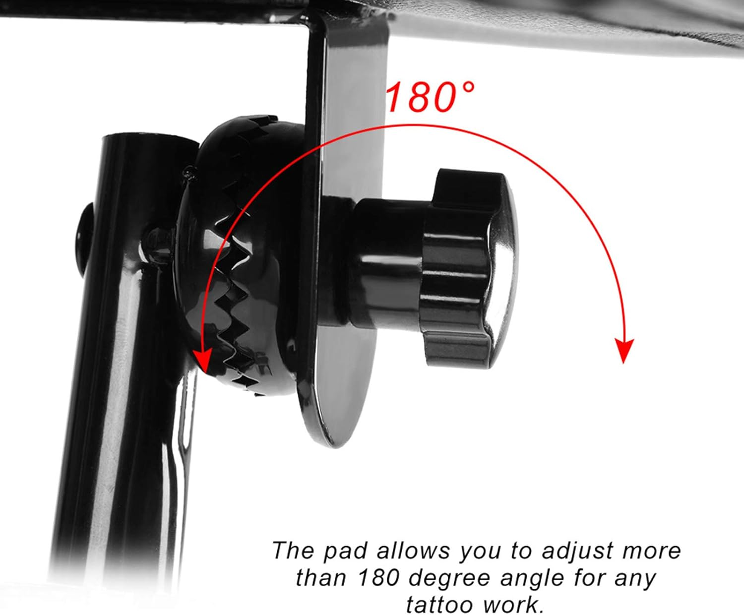 Professional Armrest Tripod Stand with Soft Sponge Pad, Portable Arm Leg Rest image number 6