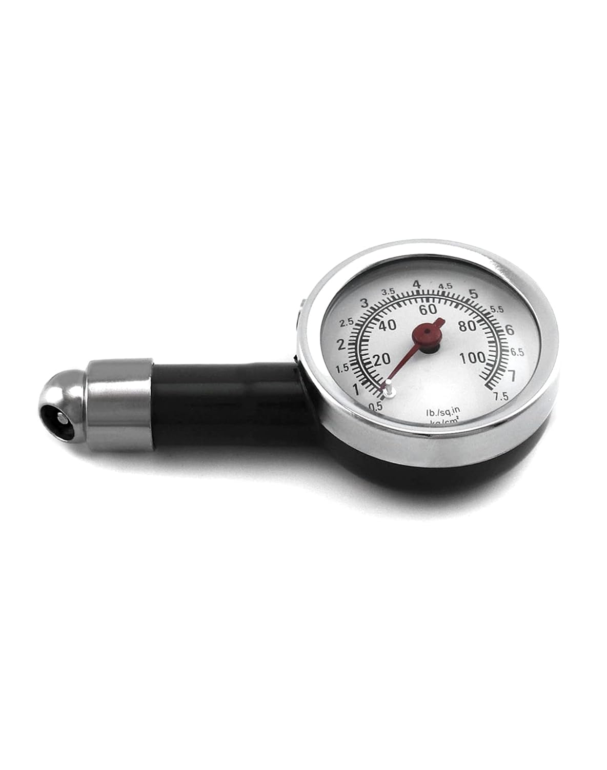 QWORK&reg; Type Pressure Gauge, Air Pressure Tester, 0-100Psi, for Car, Bike and Motorcycle image number 2