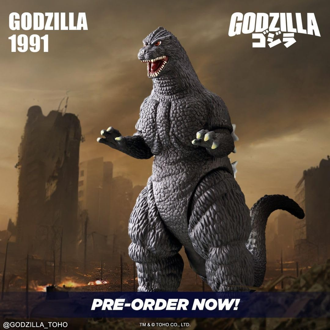 GODZILLA Movie Monster Series - GODZILLA (1991) - Godzilla 1991 image number 3