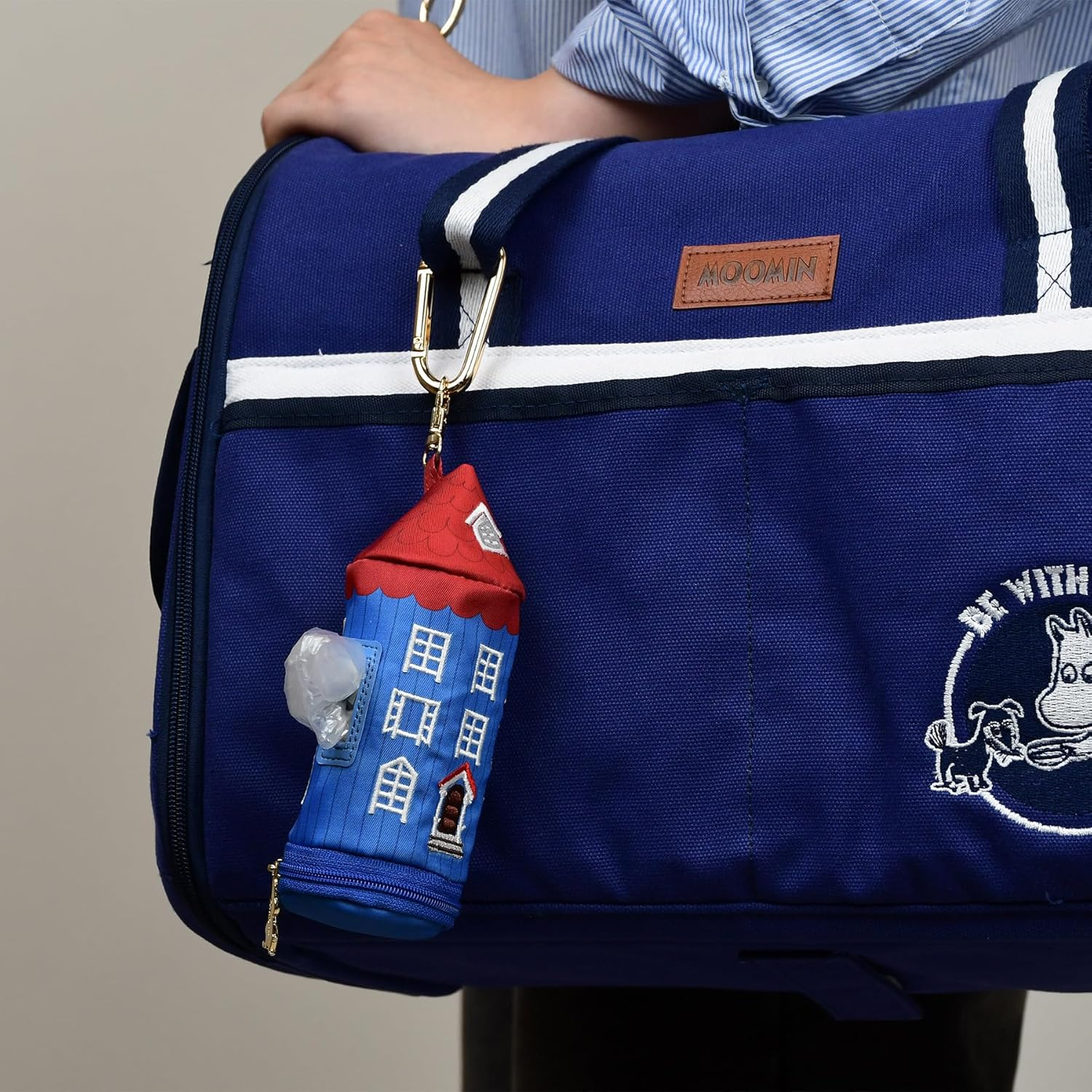 Marushin 1425038100 Moomin Moomin Moomin Manna Pouch, for Pets, Dogs, Walks, Carrying, for Pets image number 5