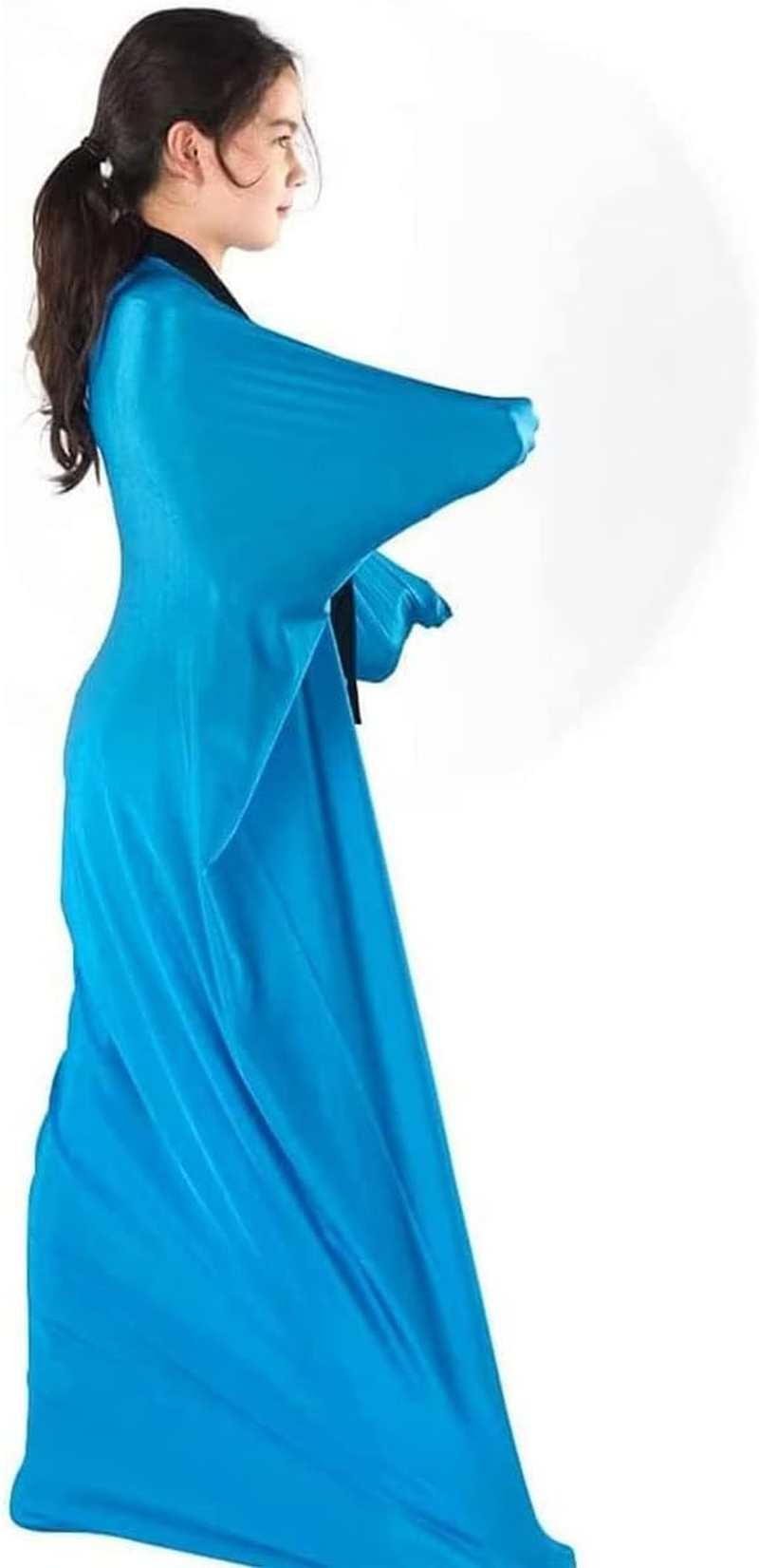 Sensory Body Sock for Kid to Relieve Stress Body Wrap Breathable Sack Sensory Sox Stretchy Body Socks (Color : Red, Size : L/Large-71 * 142Cm)