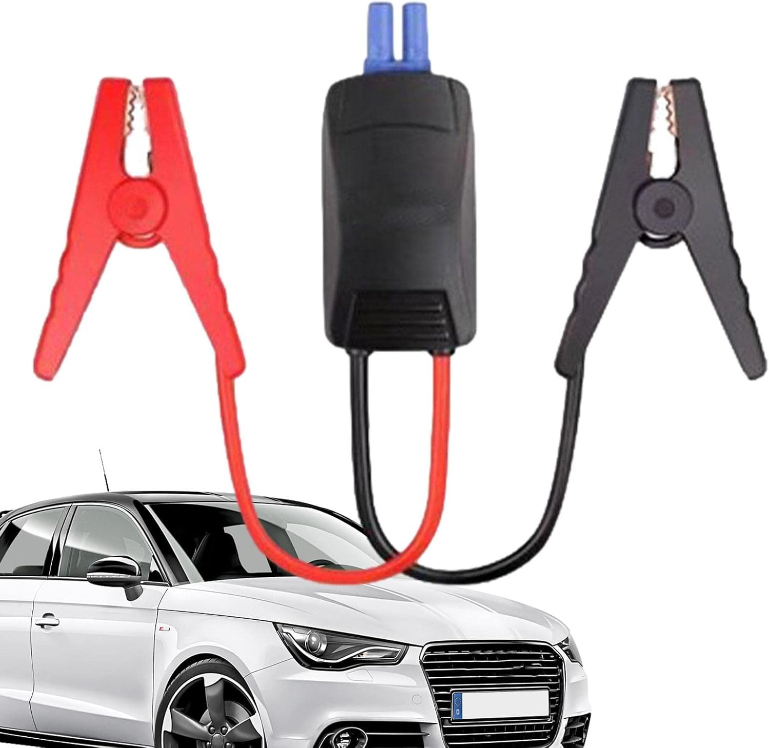 Jumper Cable,Car Emergenny Start Clip,Emergeency Car Jump Starter Booster,2 Gauge Jumper Cables,Smart Jumper Clamp Booster,Jump Cables for Auto Car Trucks Power Bank, Jump Start Cable