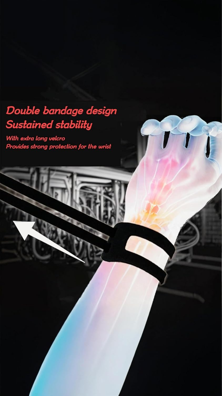 Honwor Adjustable Ultra Thin Wrist Brace for TFCC Tear & Pain Relief &ndash; Ideal for TFCC Injuries, Weight Bearing Strain, Exercise &ndash; One Size Fits All image number 3