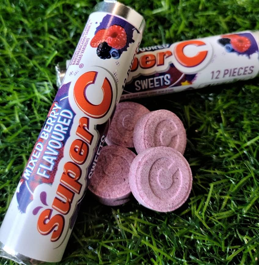 Super C Mixed Berry Flavoured Compressed Tablets 40 G image number 1
