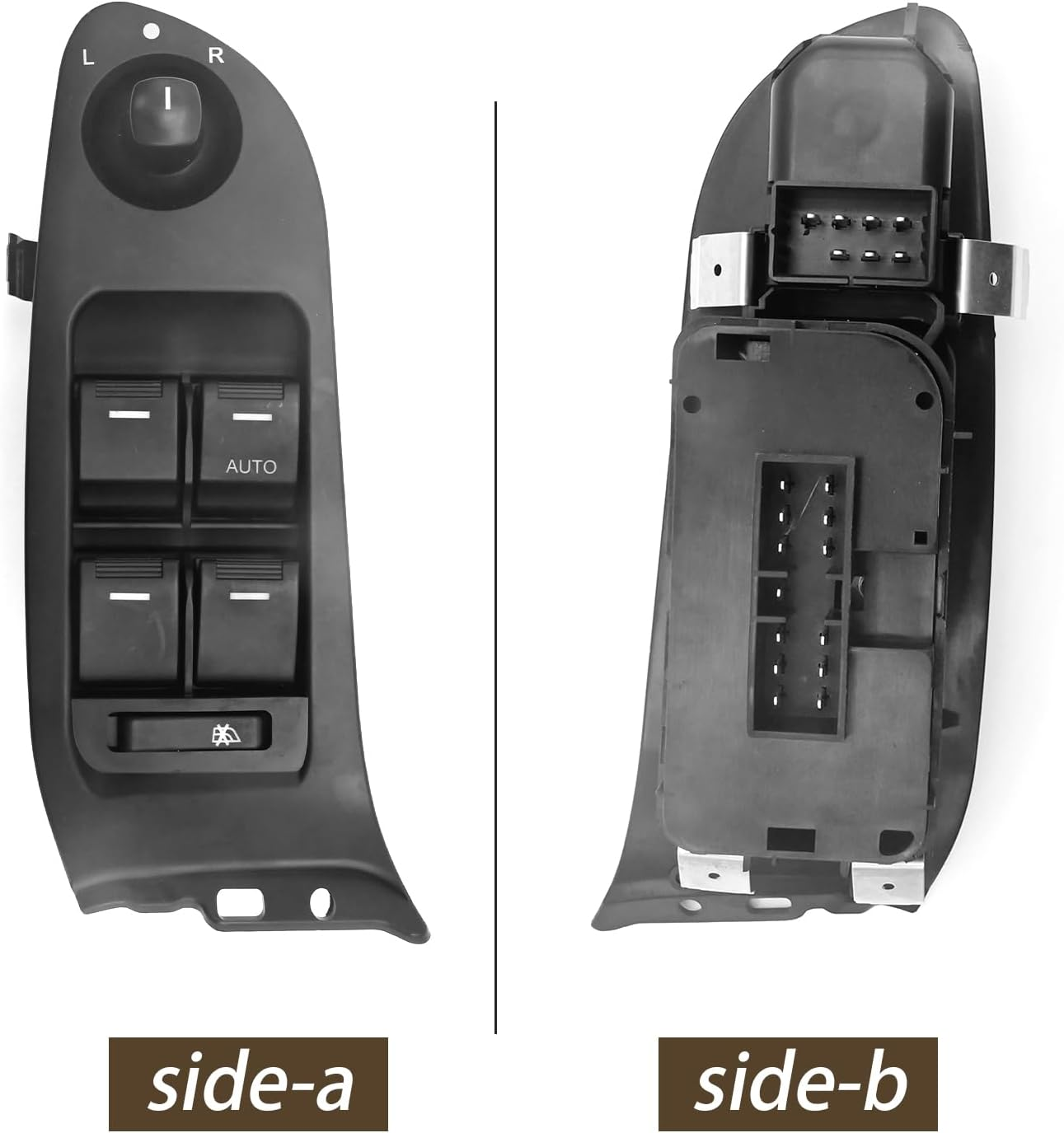 Laffoonparts 8R2Z-14A132-CB Master Switch with 3 Pcs WS133BL Single Switches, Replacement for Ford Falcon FG Series 1 FG Series 2 FG X image number 1