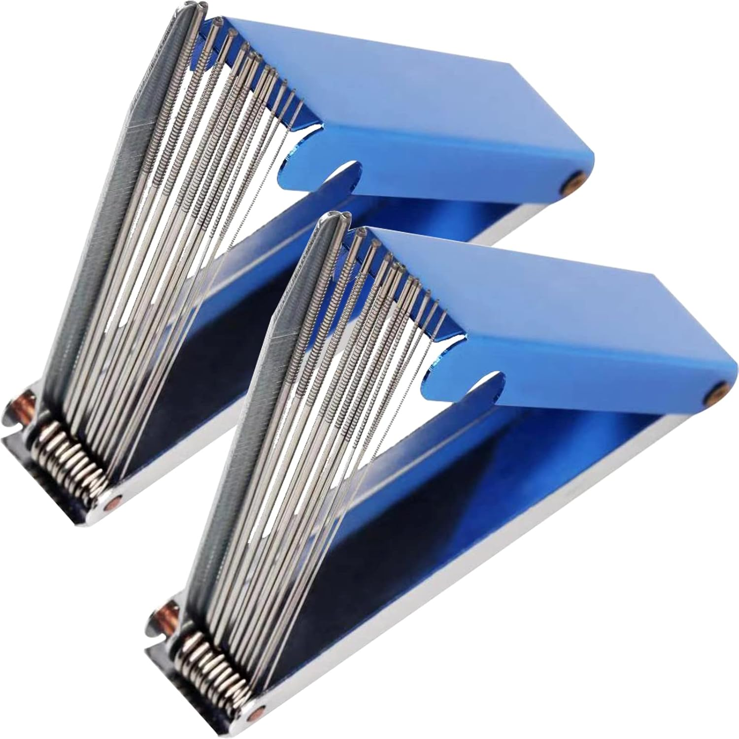 2 Pieces Torch Nozzle Tip Cleaner, Welding Tip Cleaner and Carb Carburetor Cleaner Set for Cleaning Engine Carburetors, Gas Orifices, Sprinklers, Shower Heads(12 Wire Set plus a Flat File) image number 2