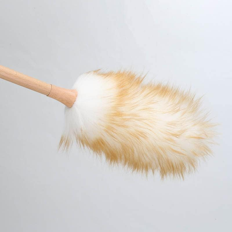 Dulton Lambs Wool Duster, Long, Gentle, White, 27.6 Inches (700 Mm)