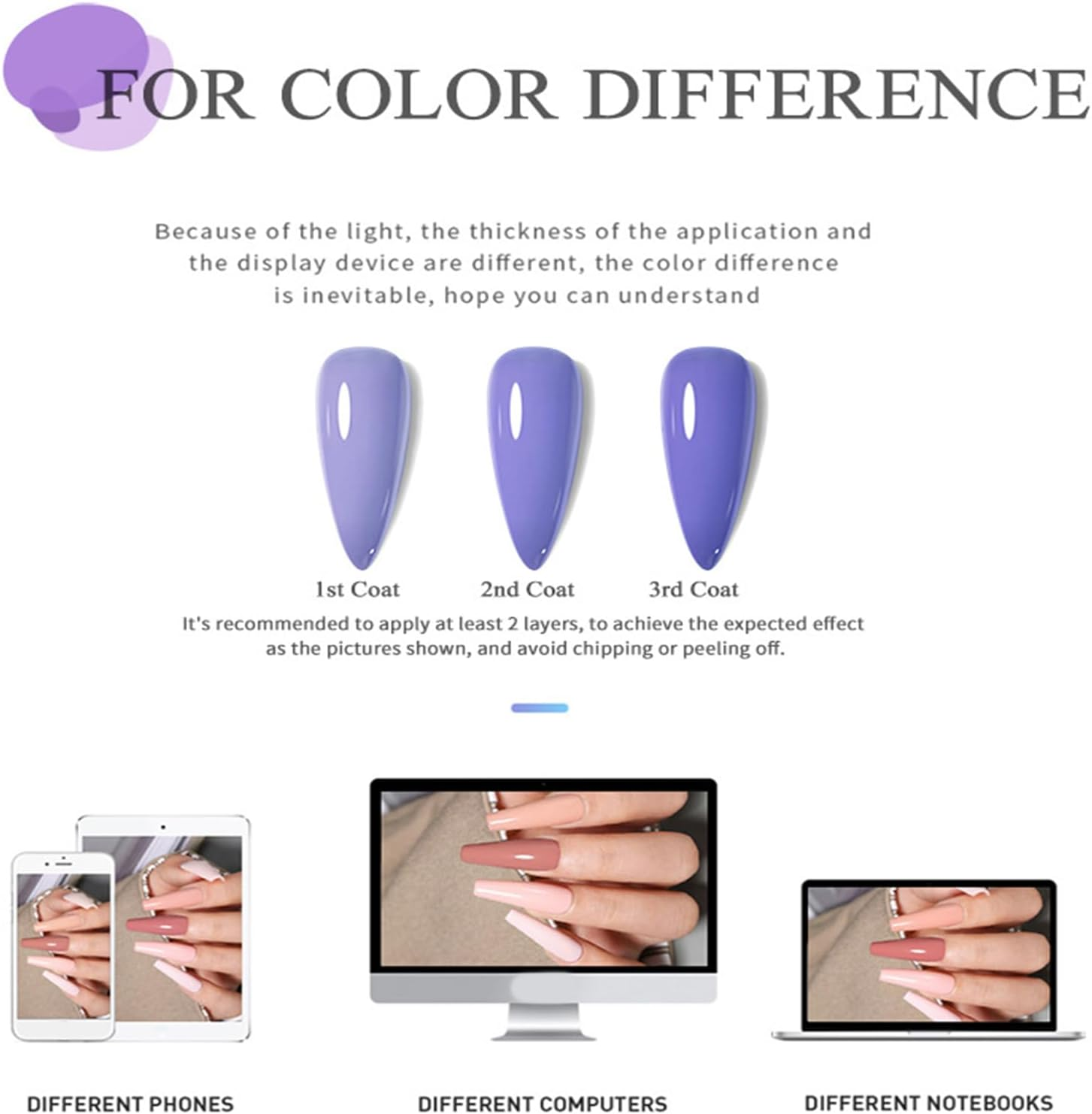 Lmyit Fiberglass Gel for Nails,Clear Fiber Glass Rubber Base Gel Nail Polish - Transparent Soak off Manicure Pedicure Accessories for Home Outdoor Indoor Professional Beauty Salon image number 6