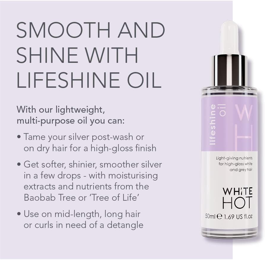 Styling by White Hot Life Shine Oil 50Ml image number 3