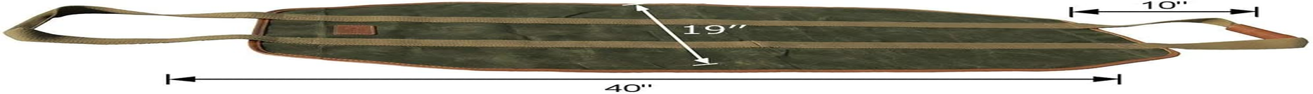 INNO STAGE Firewood Basket, Wooden Carry Bag, Durable Firewood Holder with Durable Canvas image number 4