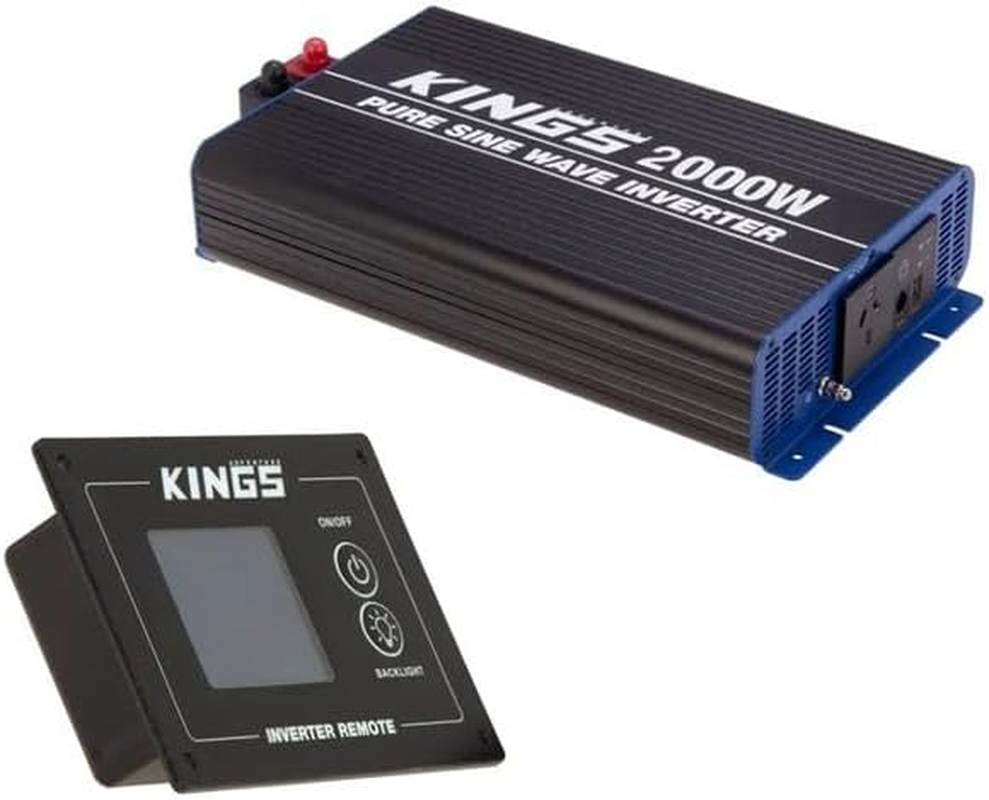 Kings 2000W Pure Sine Wave Inverter + Inverter Remote Display image number 5