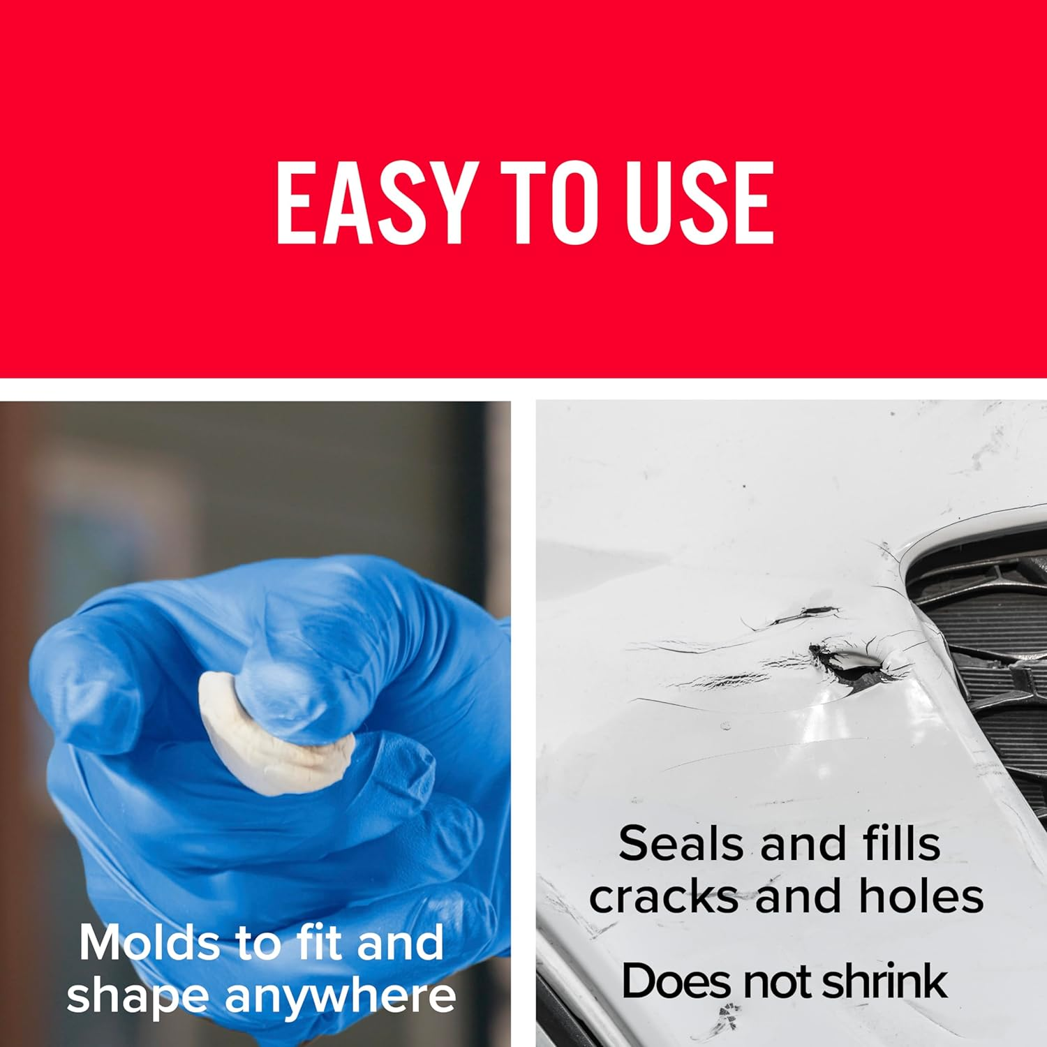 J-B Weld 8237 Plasticweld Plastic Repair Epoxy Putty - 2 Oz. image number 6