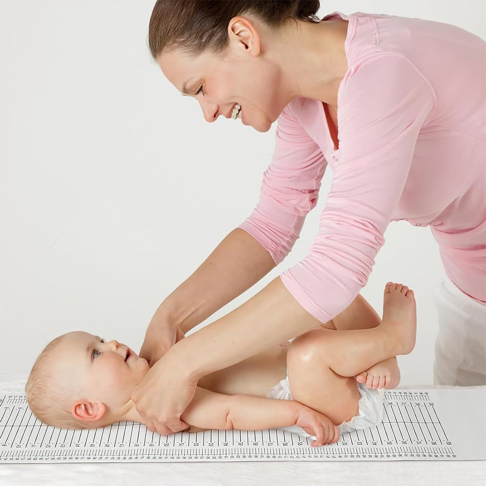 Baby Measuring Mat,Infant Height Chart,Baby Measuring Ruler,Growth Height Chart, Measuring Mat,Height Measurement Tape,For Toddler and Newborn