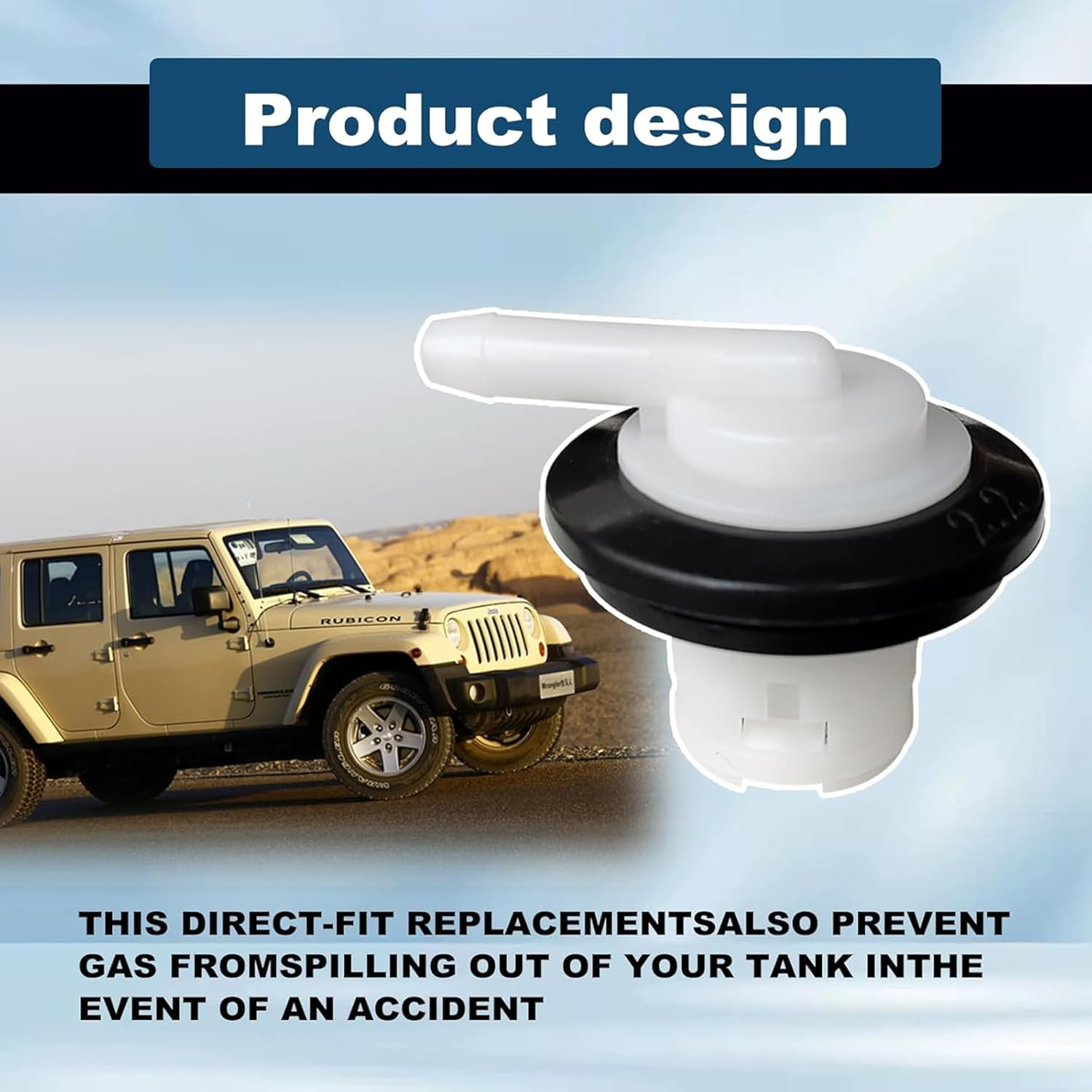 2 Pcs Tank Exhaust Valves with Sealing Sleeves,Gas Tank Vent Rollover Gasoline Tank Exhaust Valve,Vent Plug Vent Hole Return Vent Pipe,Replaces 5360058 911060 ﻿ image number 3