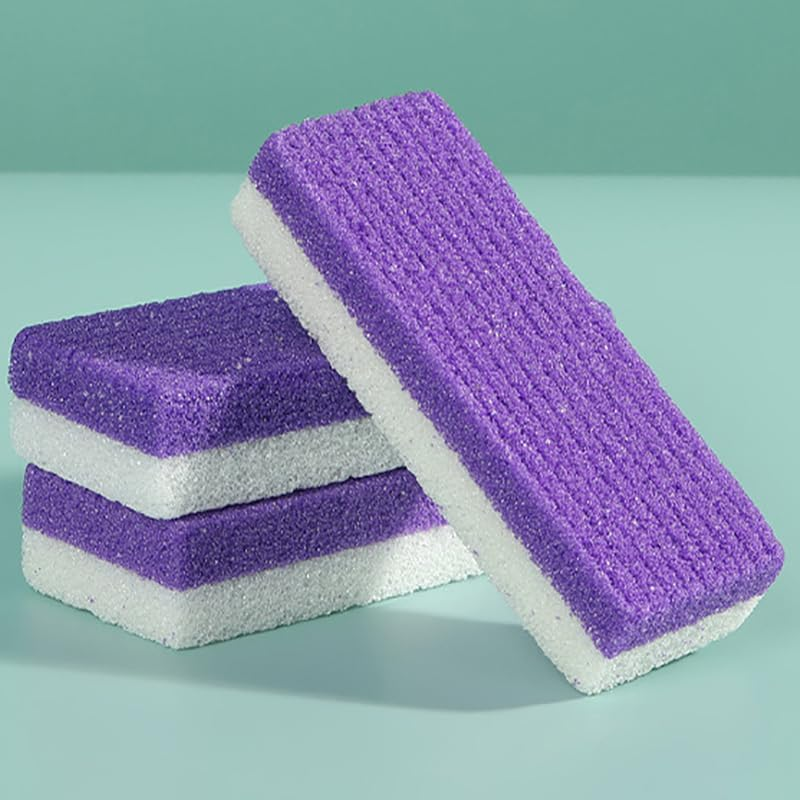 Jade Deals 4X Pumice Foot Stone File, 5.12X1.97X0.98In (13X5X2.5Cm), 2 - in - 1 Exfoliate Rasp for Dead Skin, Pedicure Scrub to Remove Sands, anti - Bacterial Pedicure Tool image number 5