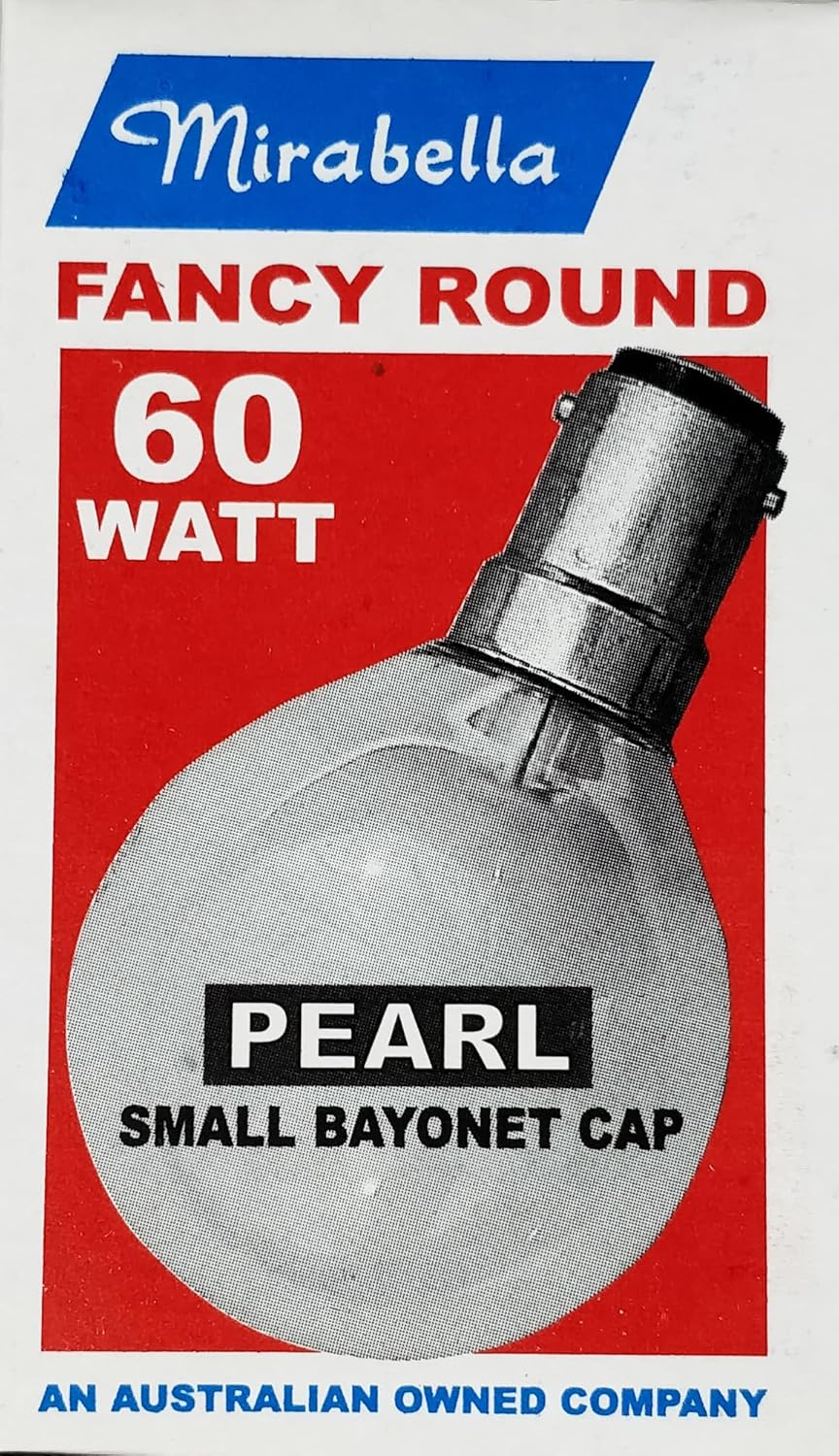 10 X 60W Pearl Fancy round Light Globes Bulbs Lamps B15 Small Bayonet Cap SBC Dimmable