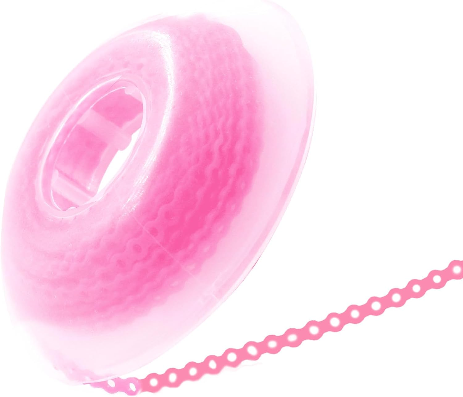 LA MIERE 1 Roll Orthodontic Rubber Chains, Braces Power Chains Consisted Force in Closed, Short, Long 15'' Spools (Long, 0.166&rsquo;&rsquo;(4.2Mm), Prussian Blue)