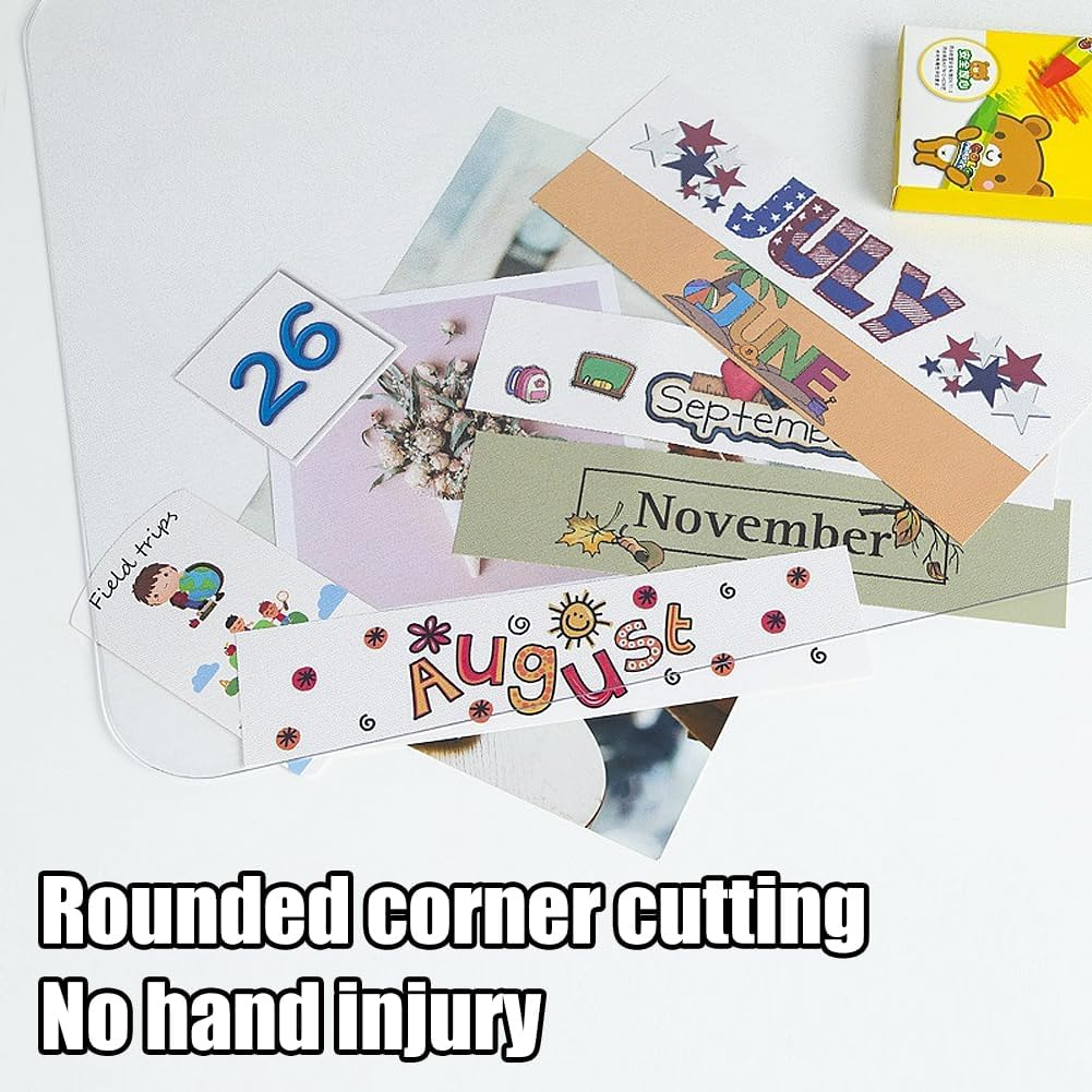 Geli Desk Mat, 1.5Mm Heat Resistant Non-Slip PVC Desk Protector with round Edge, Waterproof Desk Pad Table Protector for Home and Office (80X40Cm) image number 3