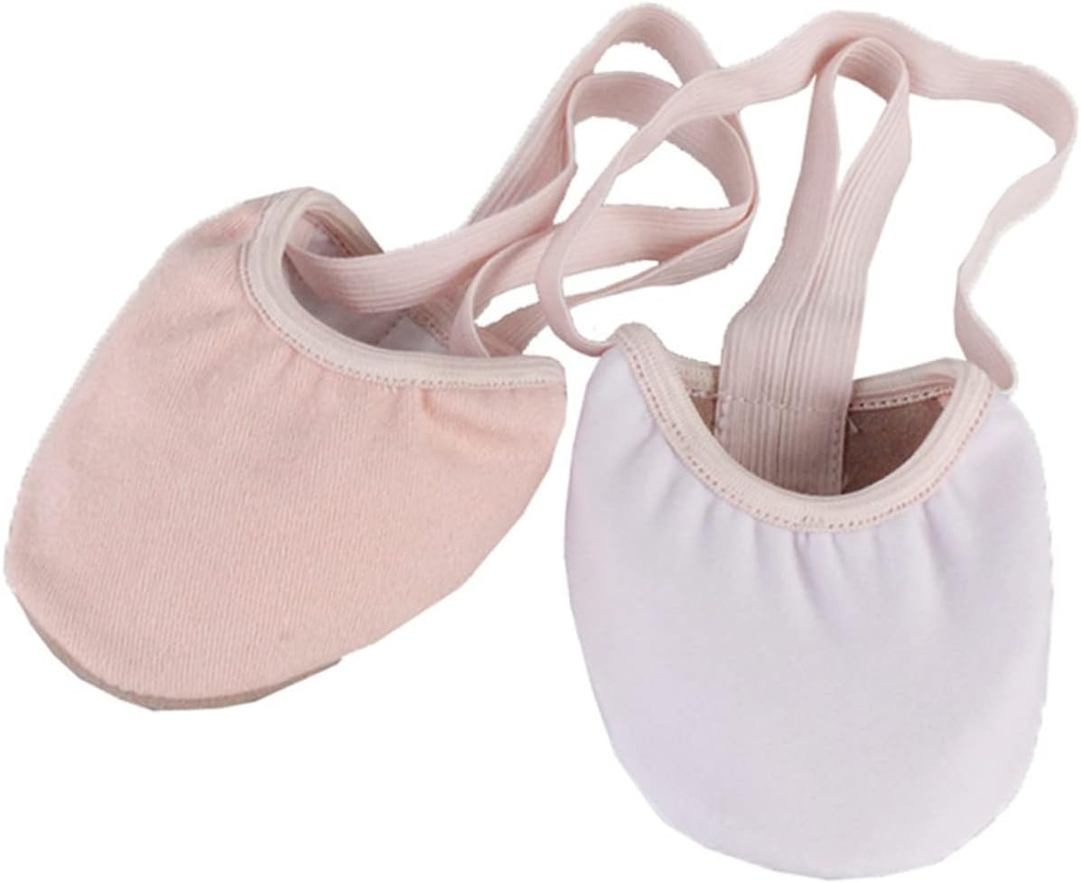 Gatuida 1 Pair Half Ballet Shoes Mop Slippers for Women Turning Jazz Shoes Womans Slippers Ladies Flats Sleepers Womens Slippers Womans Set of Feet Dancing image number 3