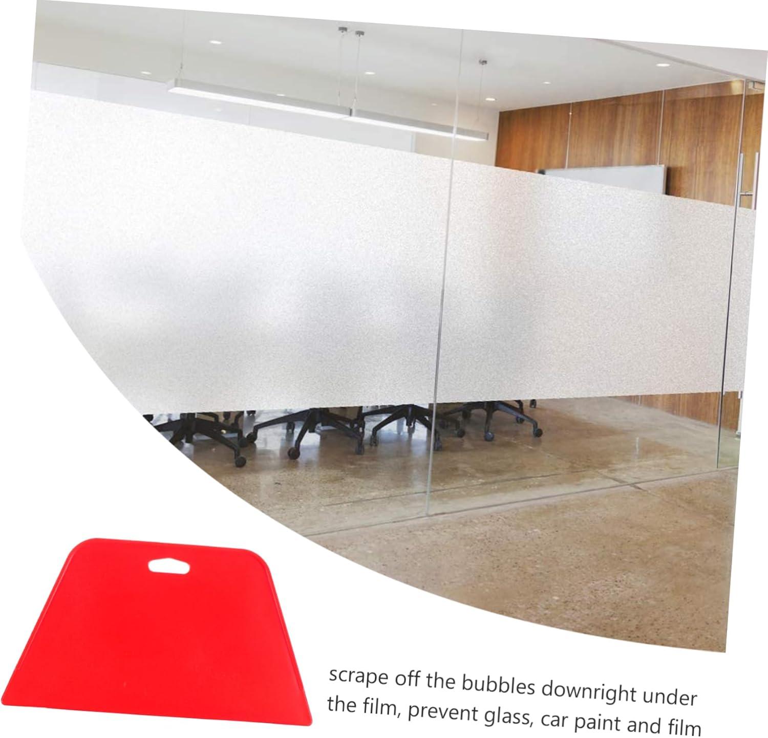 SWOOMEY 4 Pcs Window Tint Film Installing Squeegees Scraper Tools for Car Paint Protection Professional Applicators Kit Suitable for Automotive Film Application image number 4