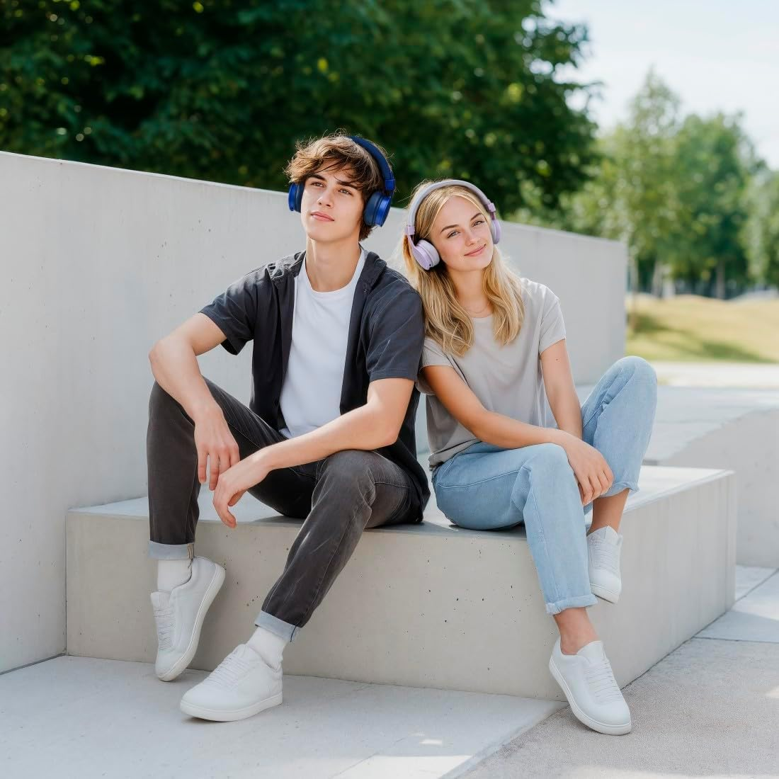 Hama, Freedom Lit III Bluetooth Headphones, On-Ear, Foldable, with Microphone, Rose image number 6