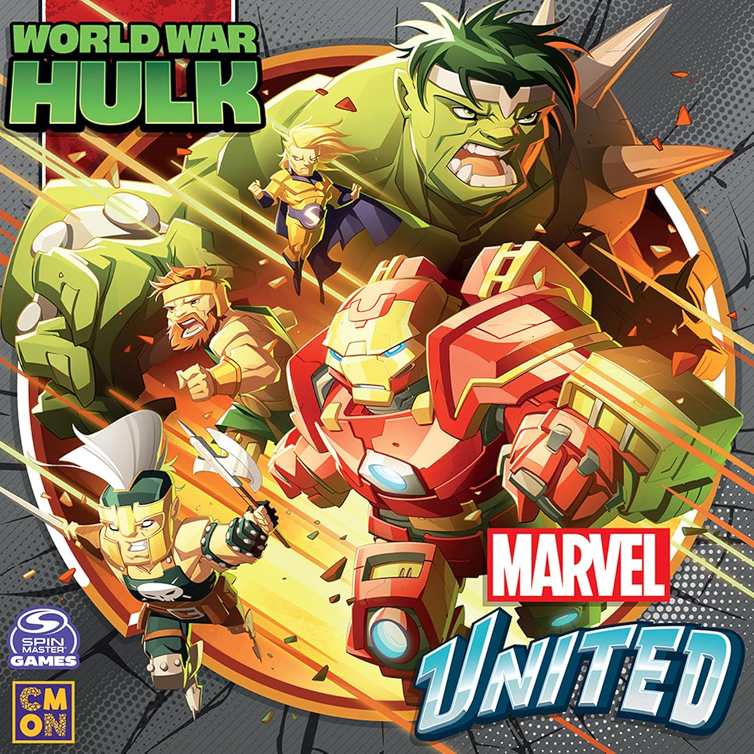 CMON Marvel United Multiverse World War Hulk Expansion Board Game for 6 Players
