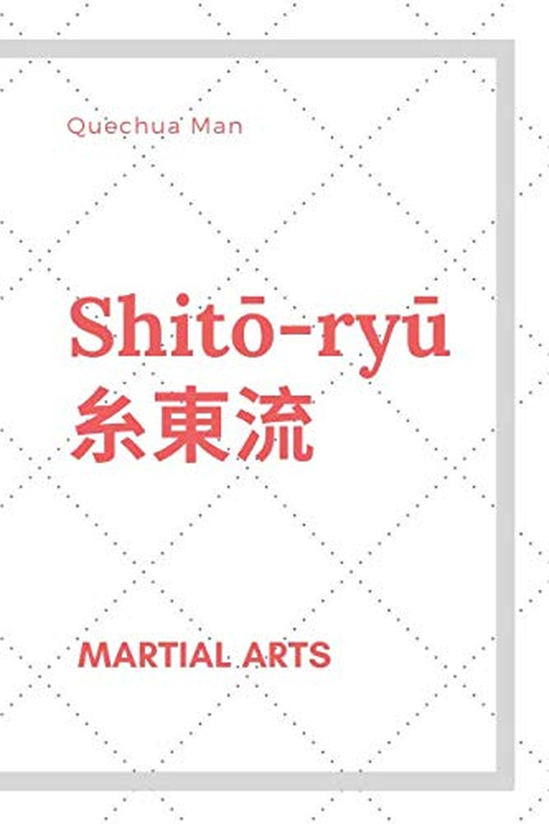 Shitō-Ryū: Notebook, Journal, Diary (6X9 Line 110Pages Bleed)