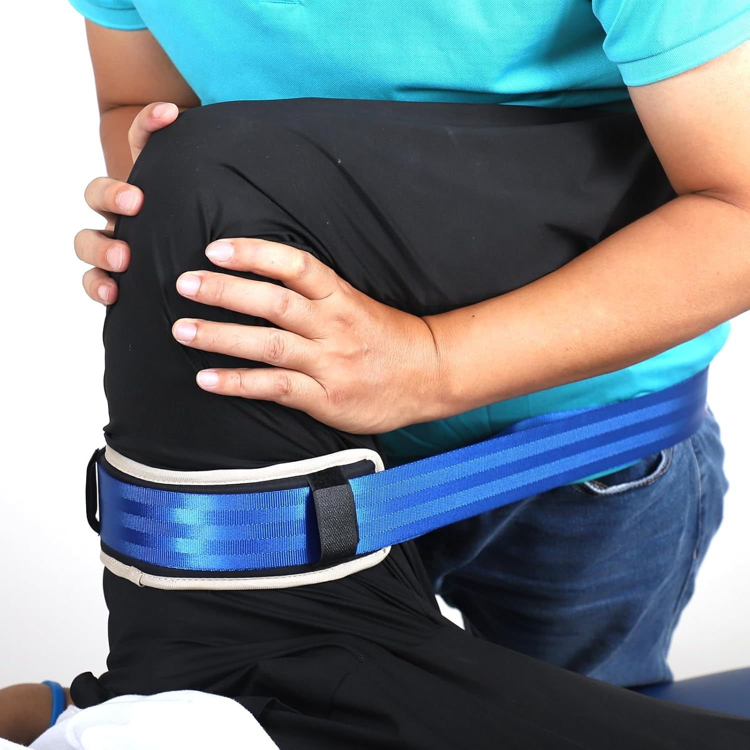 2025 New Mobilization Belt Mulligan Brian Mulligan Technique Versatile Extremity Mobilization Belt Premium Strap for Physical Therapy Rehab and Stretching image number 4