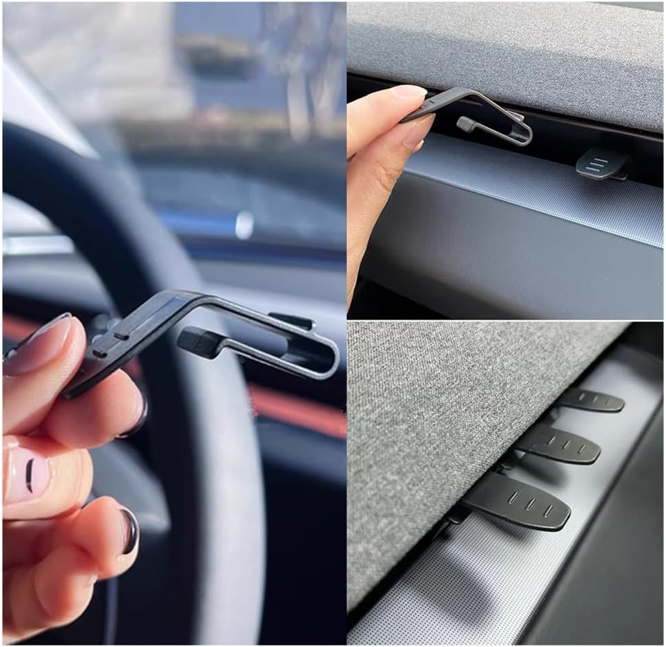 2 Pack Air Freshener Adapter Clip Base,Granmagazz Fits for Your Car Air Fresheners Scent Diffuser Automotive Outlet Vent Perfume Interior Decoration Fragrance, Black image number 1