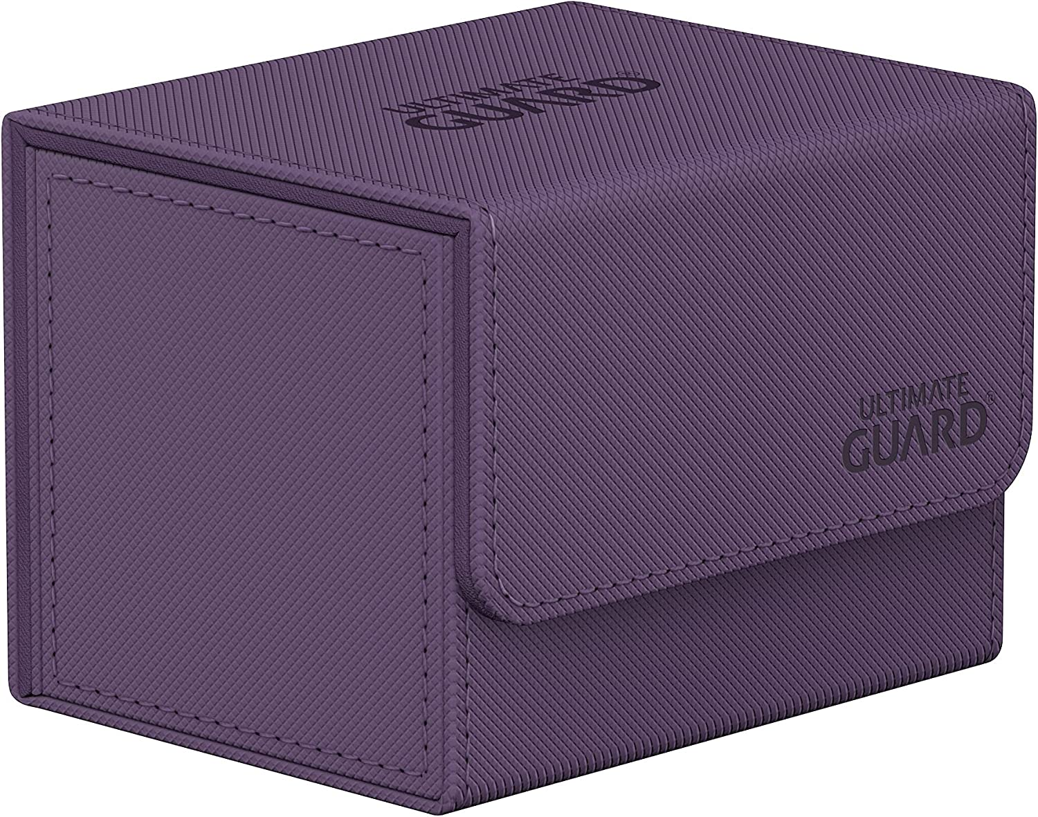 Ultimate Guard Sidewinder 100+ Xenoskin Monocolor Deck Box, Purple image number 4
