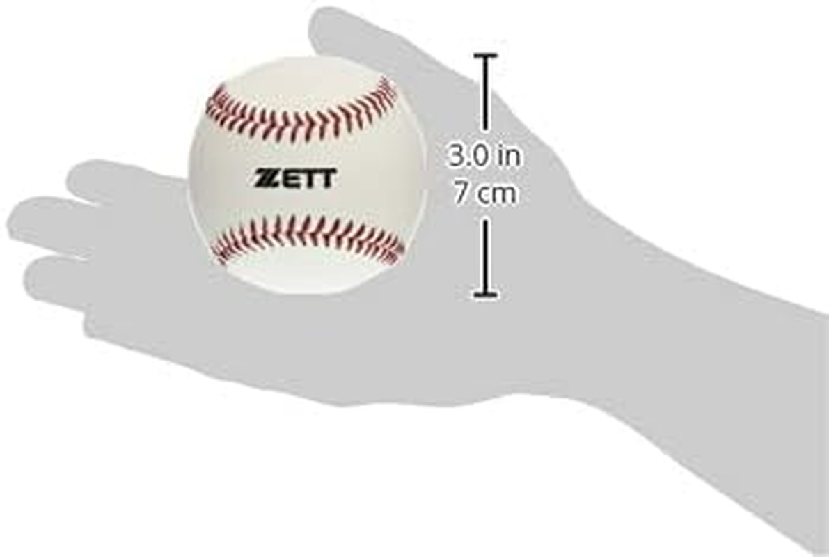 Zett BB1400D Baseball Safety Ball (For Lower Elementary School, 1 Dozen, 12 Balls) image number 3