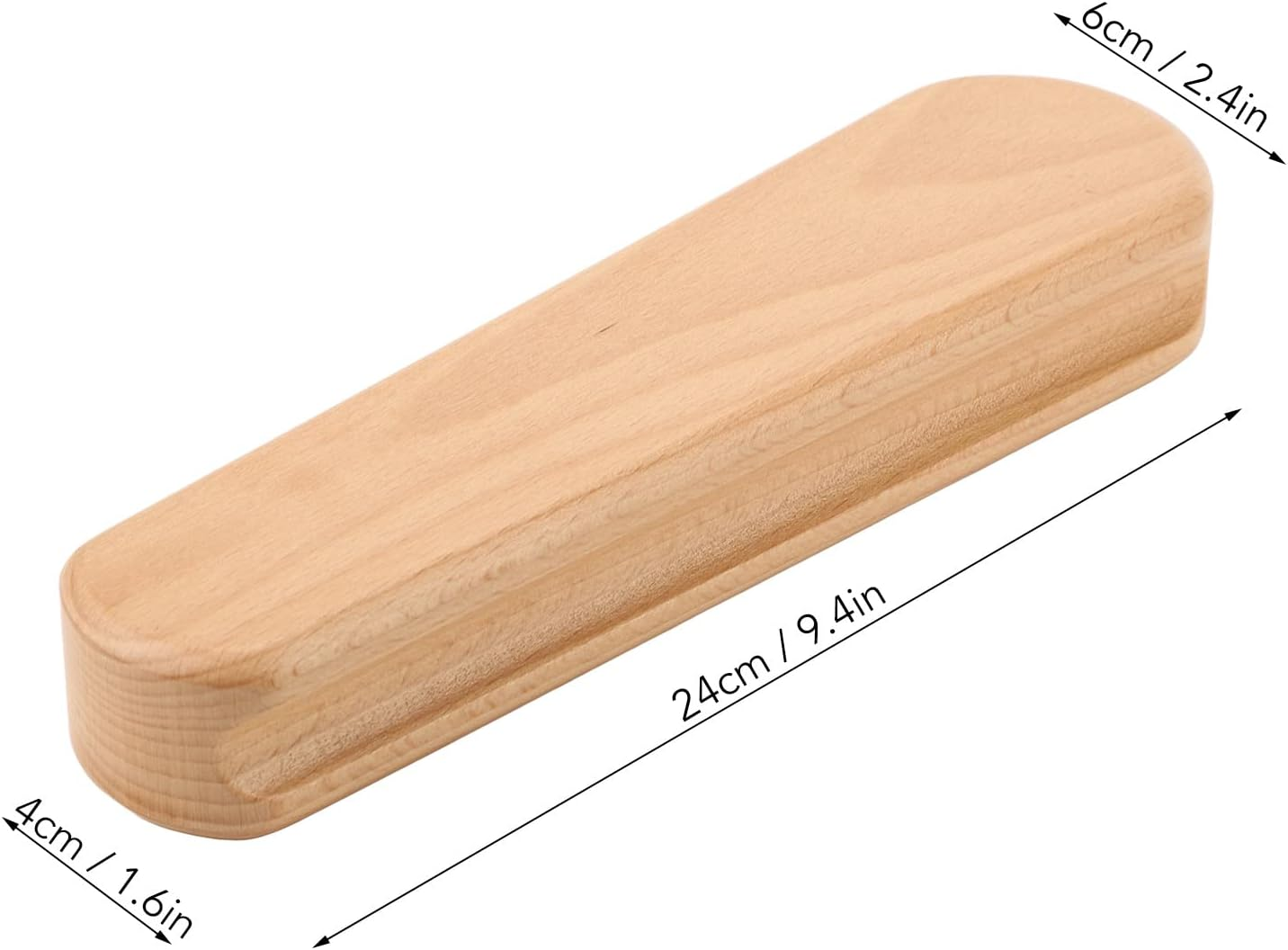 Tailors Clapper, Beech Wood Multipurpose Clapper Sewing Tool Easy Grip Safe Eco Friendly Lightweight Durable Quilters Clapper for Pressing, Sewing, Quilting and Steam Ironing image number 3