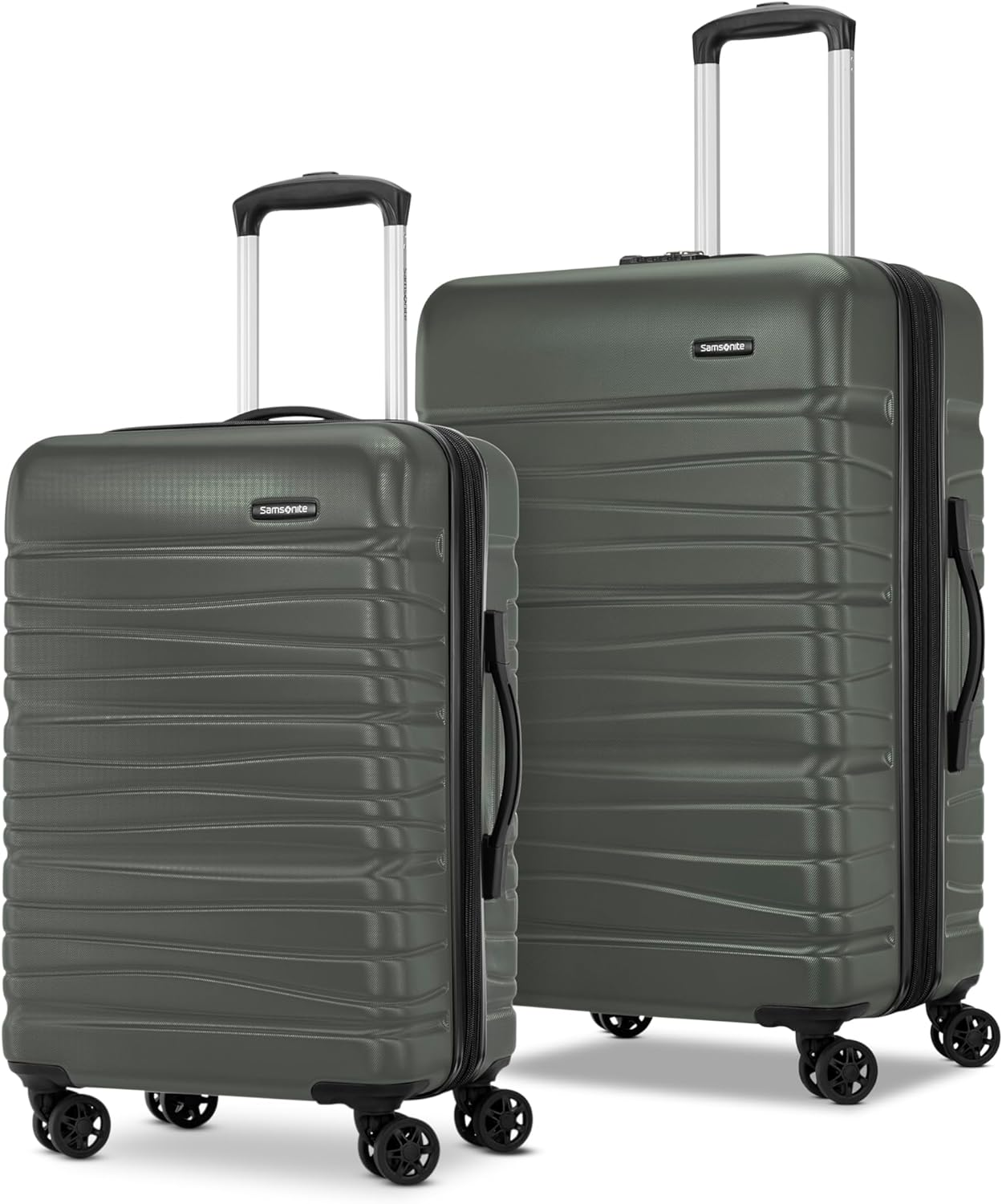 Samsonite Luggage Set - 20" Carry on & 28" Spinner - Hard Shell - Premium 360 Dual Spinner Wheels