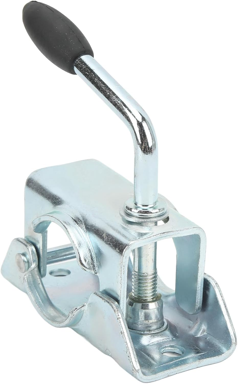 Split Fixing Bracket with Clamp, Practical 48Mm/1.89In Heavy Duty Rustproof Professional Wheel Holder for Camper Trailer image number 3