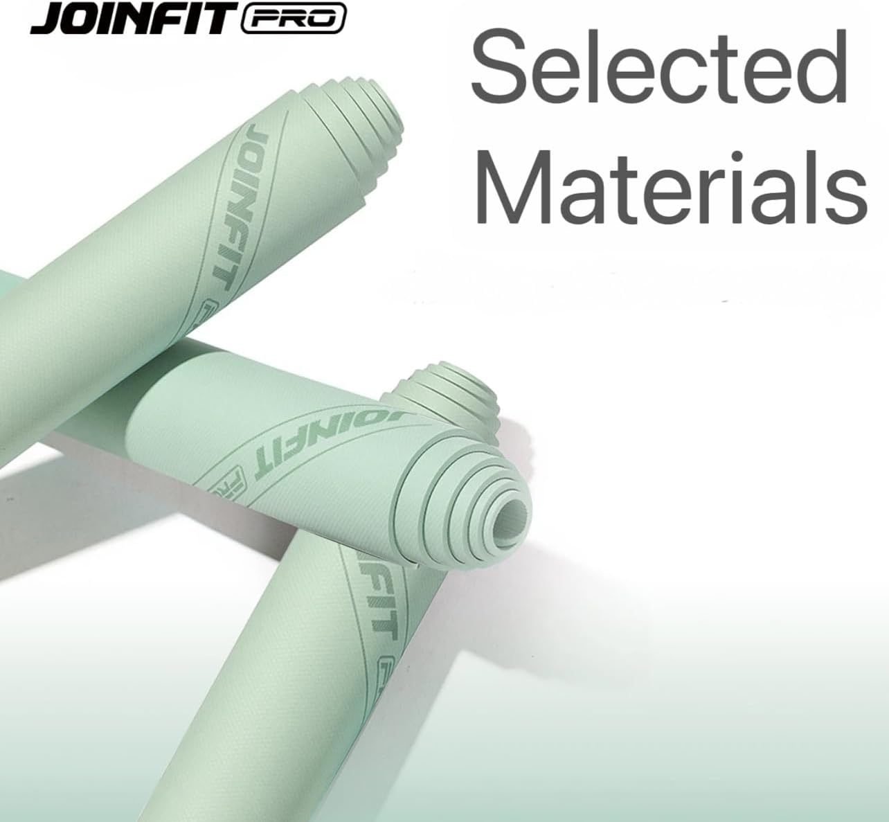 TPE Yoga Mat, Extra Thick Exercise Mats 6Mm Workout Mat for Home Gym, Green Non-Slip, High-Density Eco Friendly Mats Ideal for Yoga, Pilates, Exercise image number 4