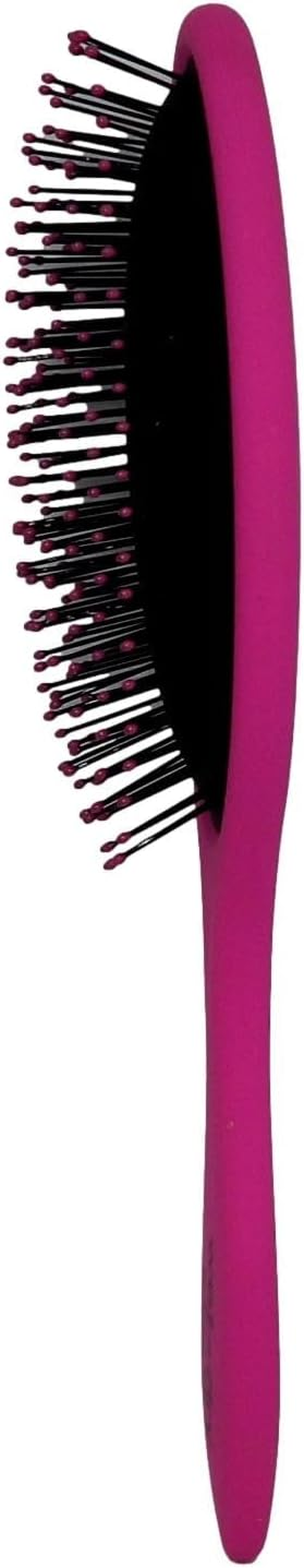 Cala Wet-N-Dry Fuchsia Hair Brush - Cobalt Blue image number 2