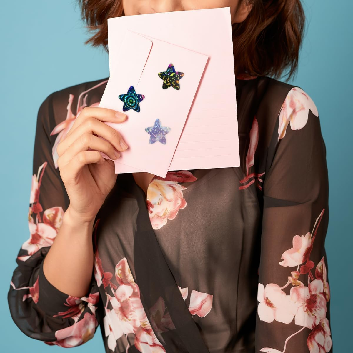 Foil Star Sticker, 1000 PCS Reward Sticker Stars for DIY, School Supplies (2.5Cm, 2 Roll) image number 2