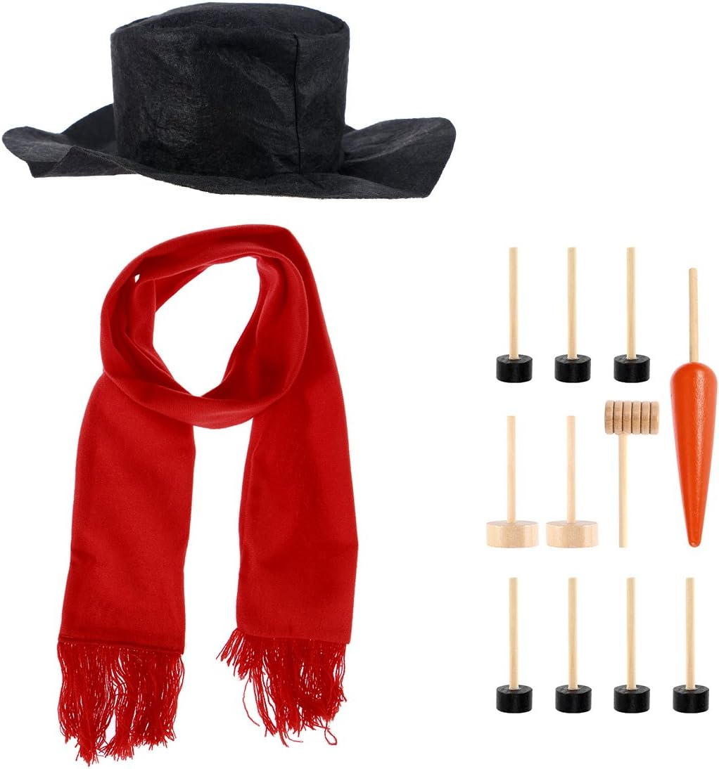 SUNTRADE Snowman Kit,Snowman Making Kits Snowman Building Kit for Kids and Adults，13 Pcs image number 5