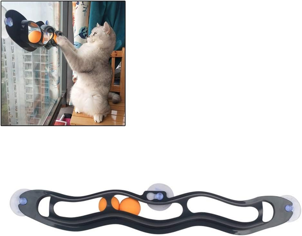 Pet Toys Pet Sucker Track Ball Toy Cat Interactive Toy Pet Toys image number 6