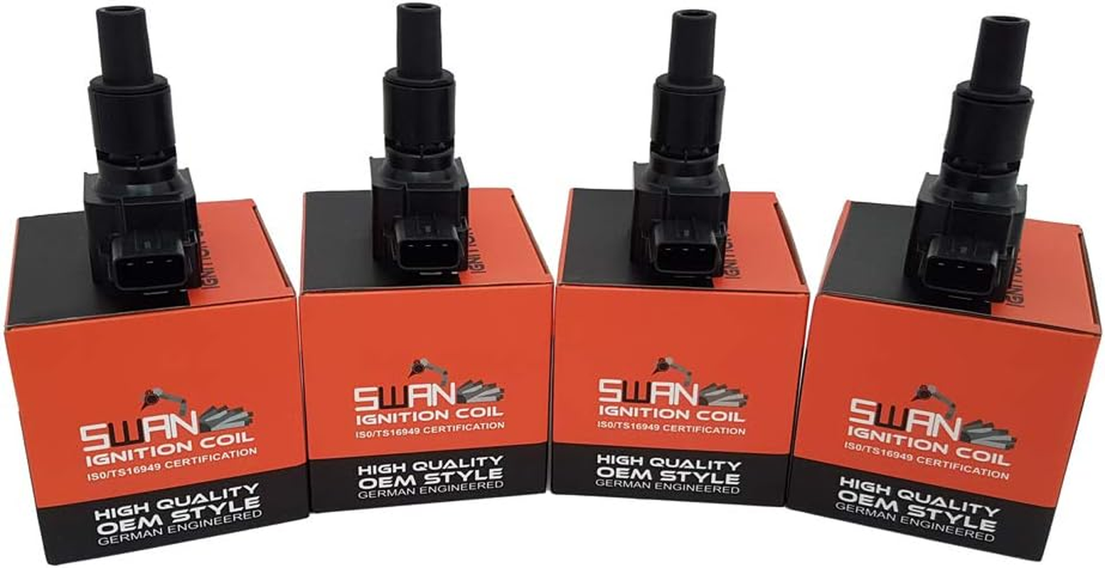 Pack of 4 - SWAN Ignition Coil for Mazda RX8 (1.3L) image number 2
