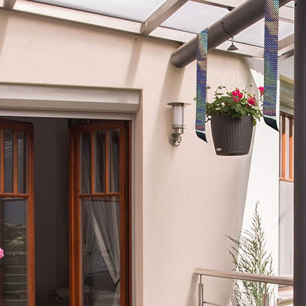 Reflective Tape 2 Inches X 164 Feet Roll, Self-Adhesive Holographic PET Tape for Bird Deterrent, Packing, Crafts, DIY Art & Decoration &ndash; SZTTY image number 1